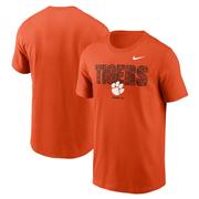 Clemson Nike Primary Logo Cotton Tee